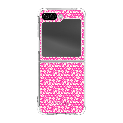 Raspberry Little Blooms Clear Case Insert