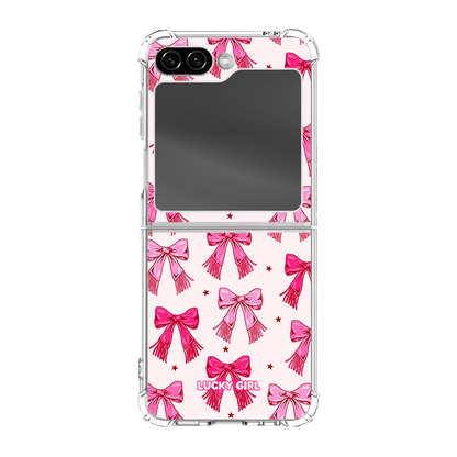 Blush Fringe Clear Case Insert
