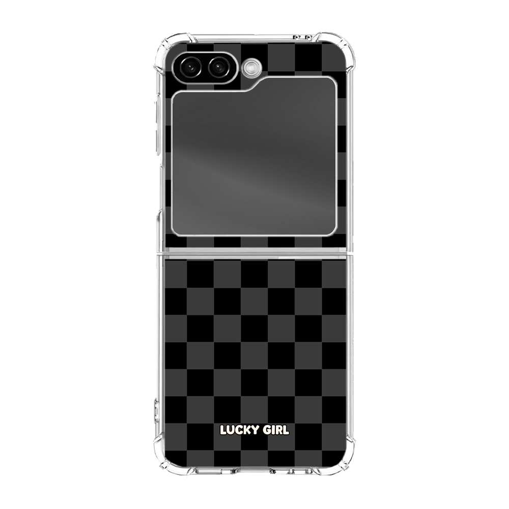 Onyx Checkers Clear Case Insert