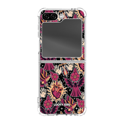 Silent Heart Clear Case Insert