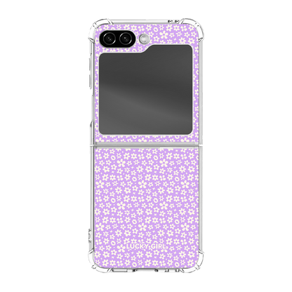 Lavender Little Blooms Clear Case Insert