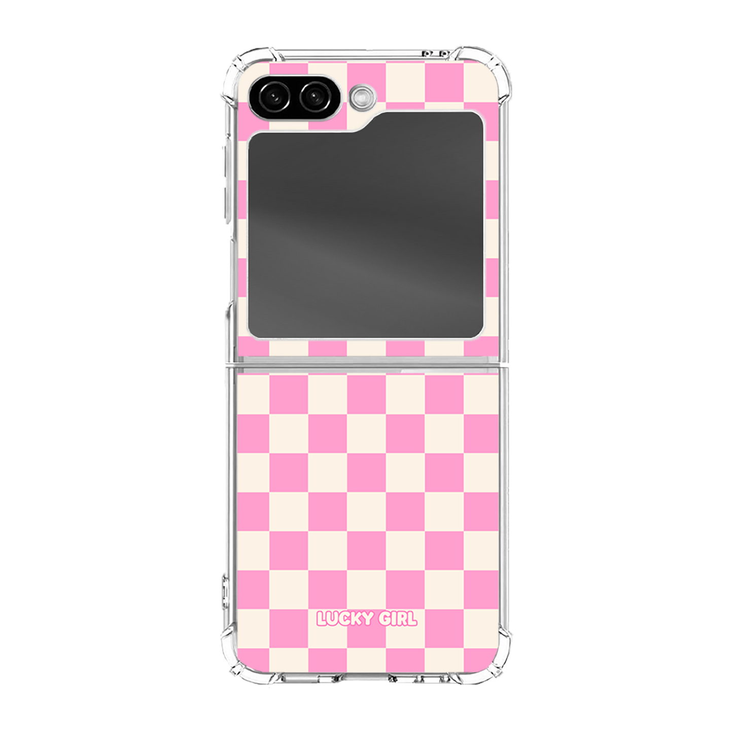 Bubblegum Checkers II Clear Case Insert