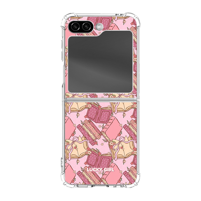 Pink Prose Clear Case Insert