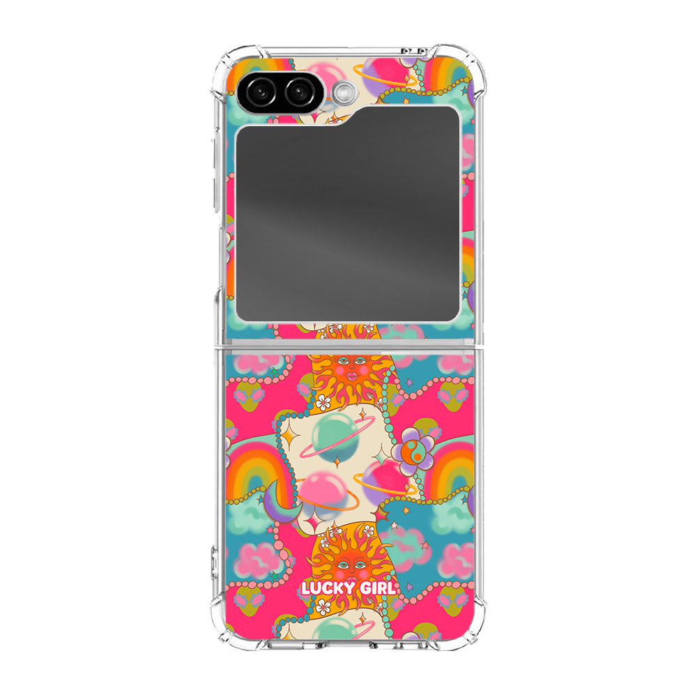 Neon Cosmos Clear Case Insert