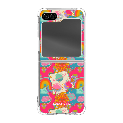 Neon Cosmos Clear Case Insert