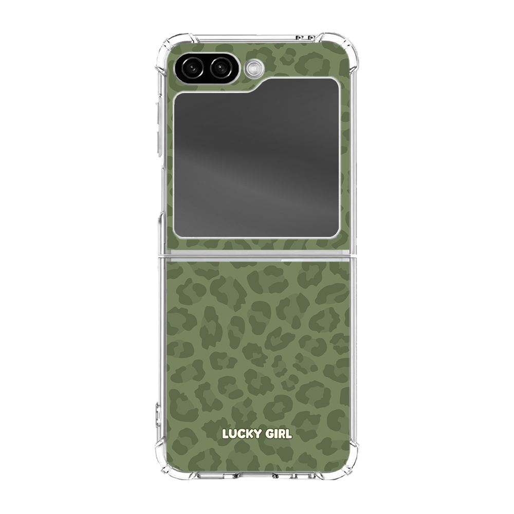 Moss Leopard Clear Case Insert