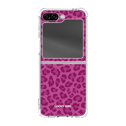 Velvet Leopard Clear Case Insert