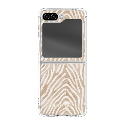 Sandstone Zebra Clear Case Insert