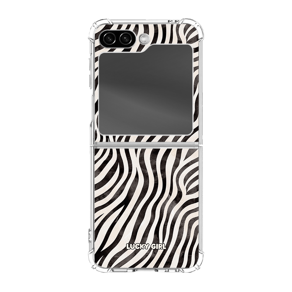 Classic Zebra Clear Case Insert