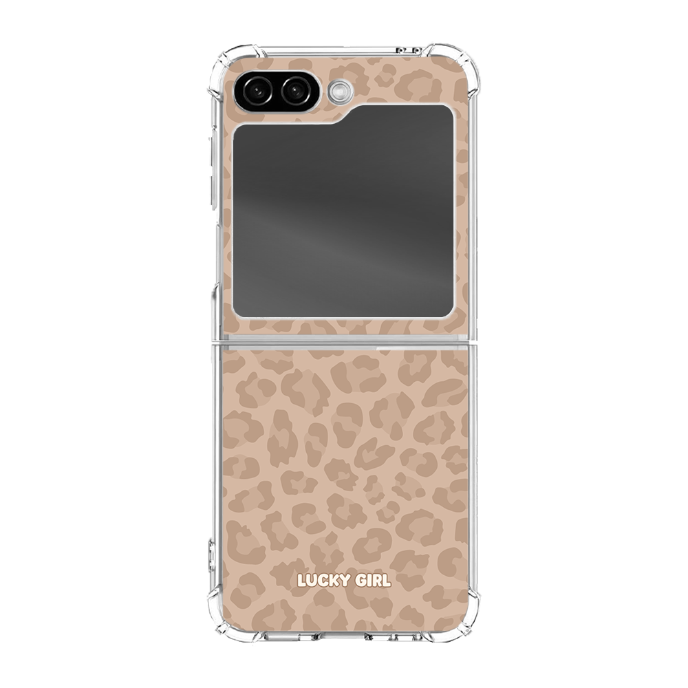 Chestnut Leopard Clear Case Insert