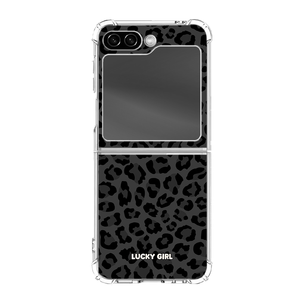 Onyx Leopard Clear Case Insert