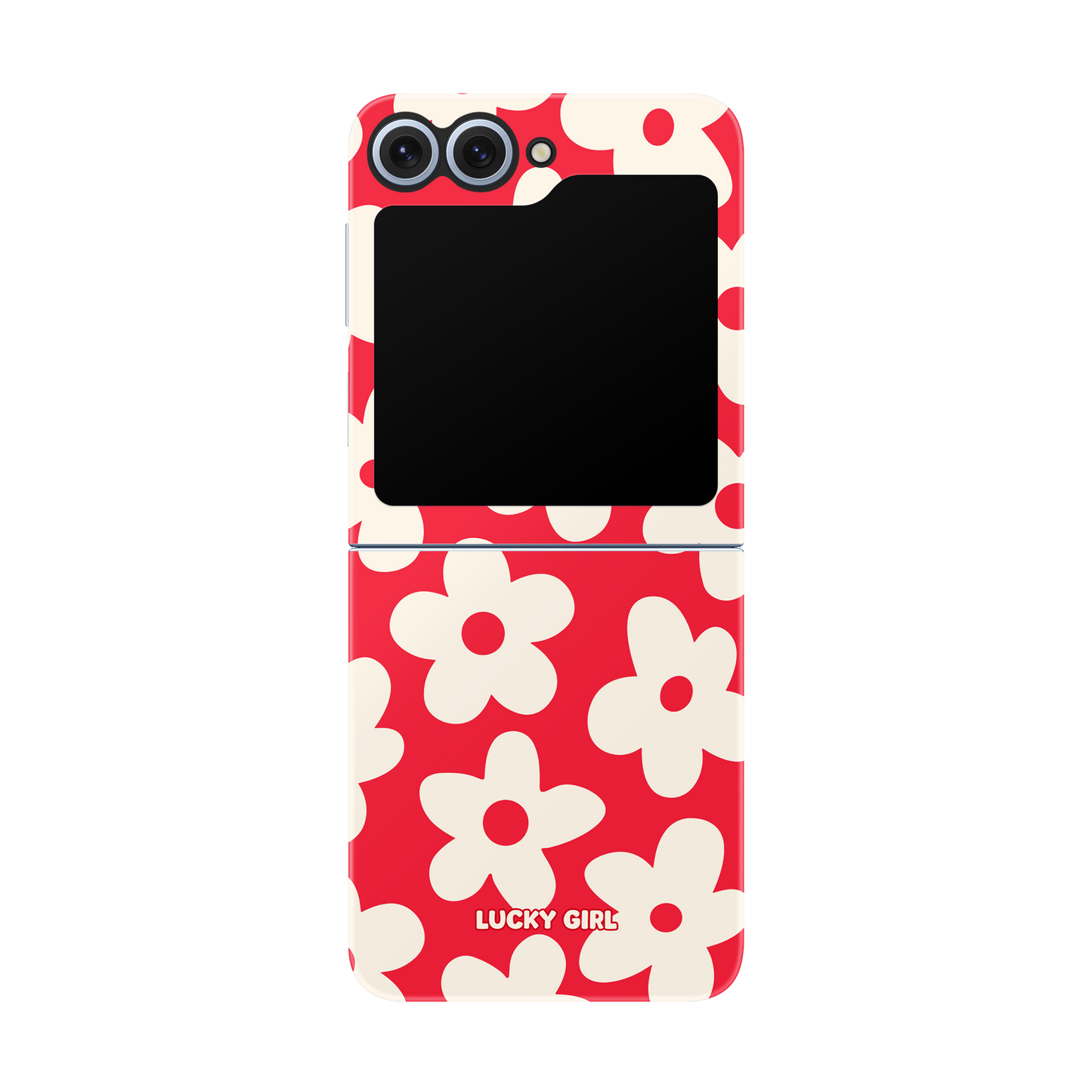 Vermillion Big Blooms Phone Case