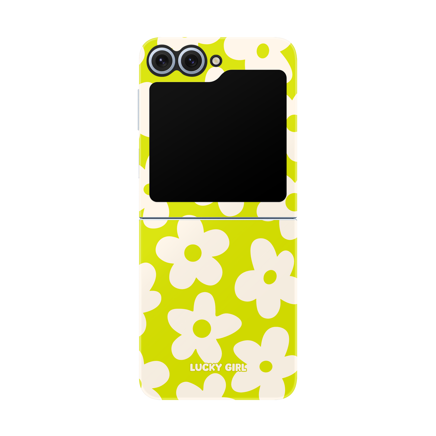 Electric Lime Big Blooms Phone Case