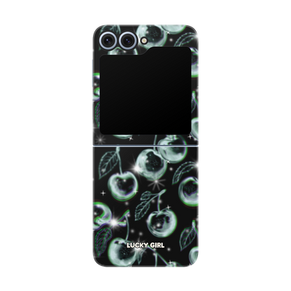 Chrome Cherries Phone Case