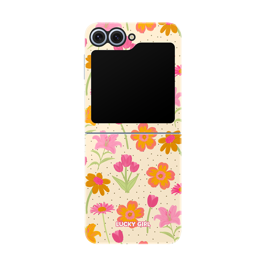 Polka Petals Phone Case