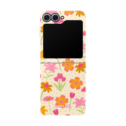 Polka Petals Phone Case