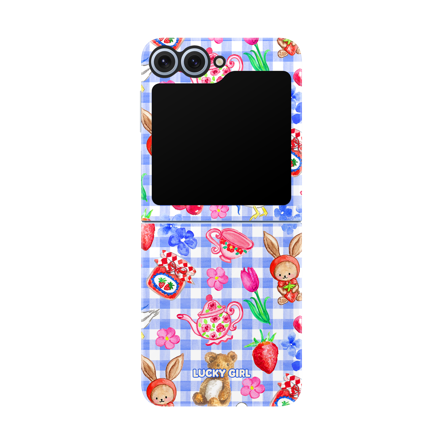 Gingham Goose Phone Case