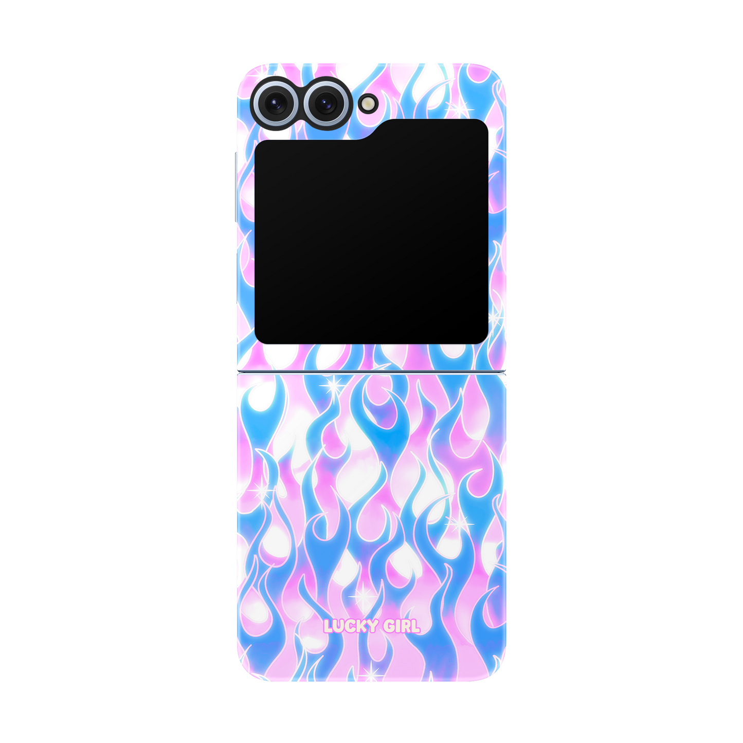 Ultraviolet Flames Phone Case