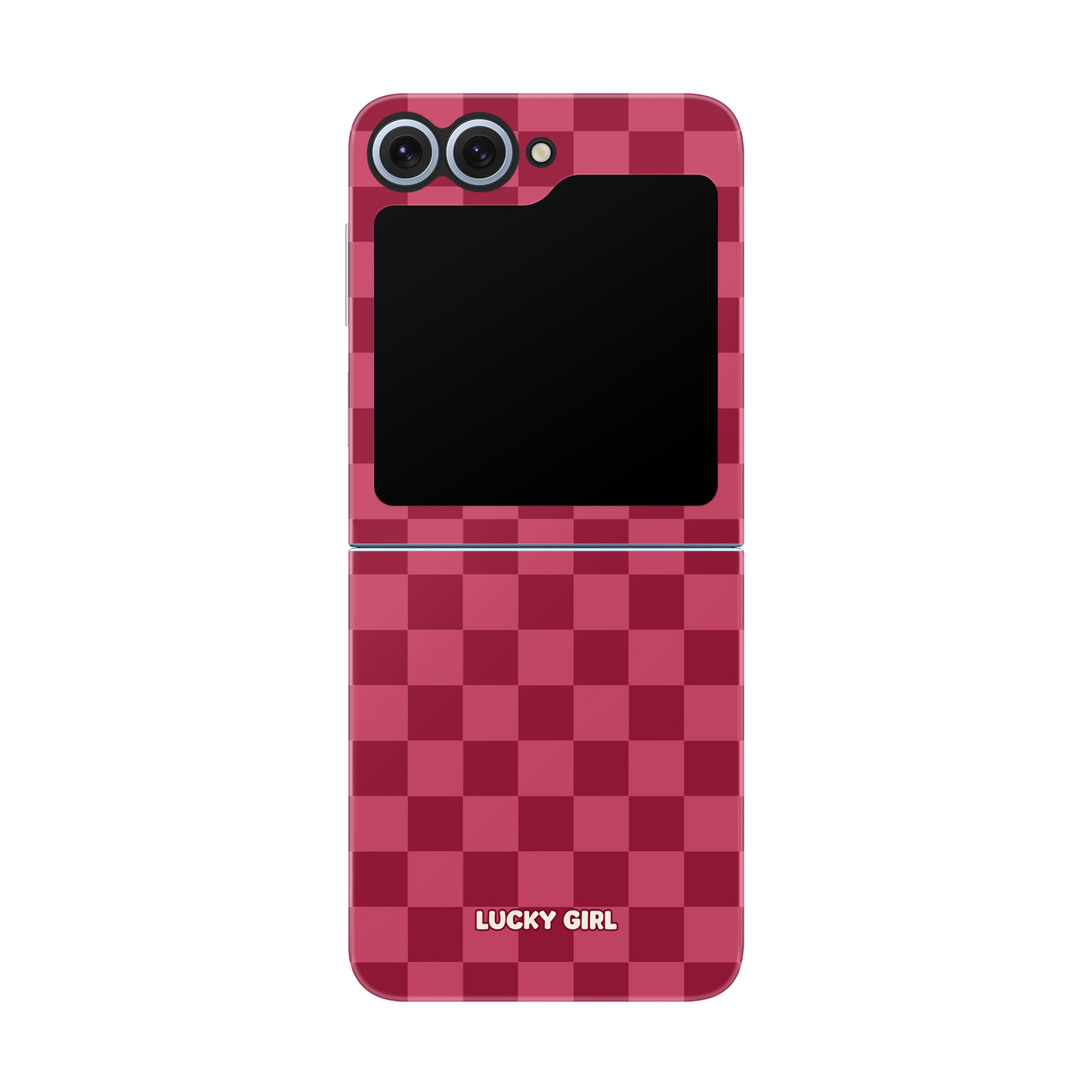 Black Cherry Checkers Phone Case