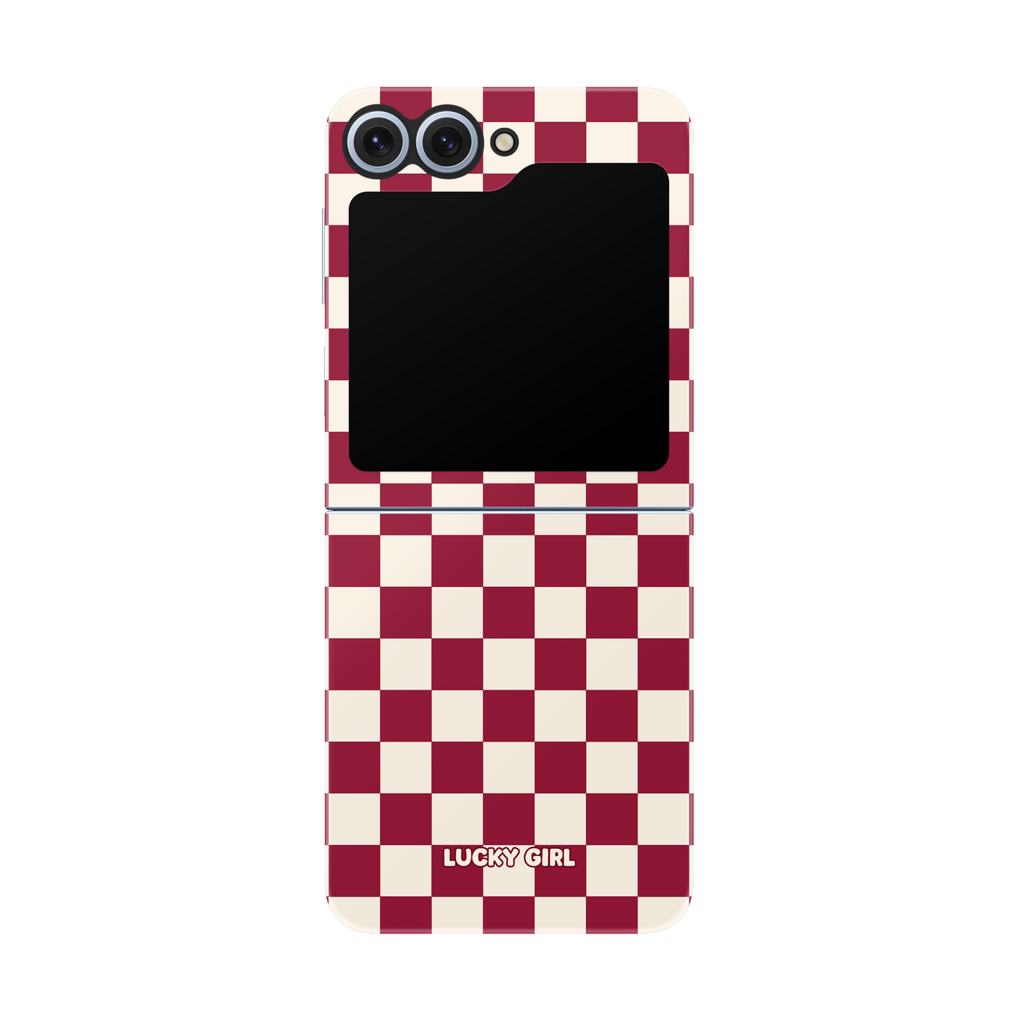 Black Cherry Checkers II Phone Case