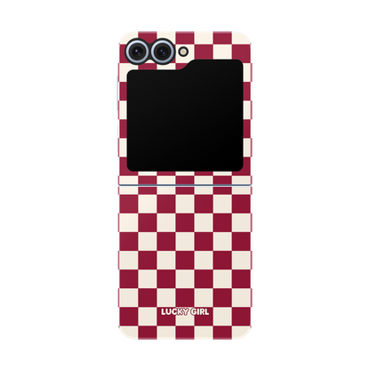 Black Cherry Checkers II Phone Case
