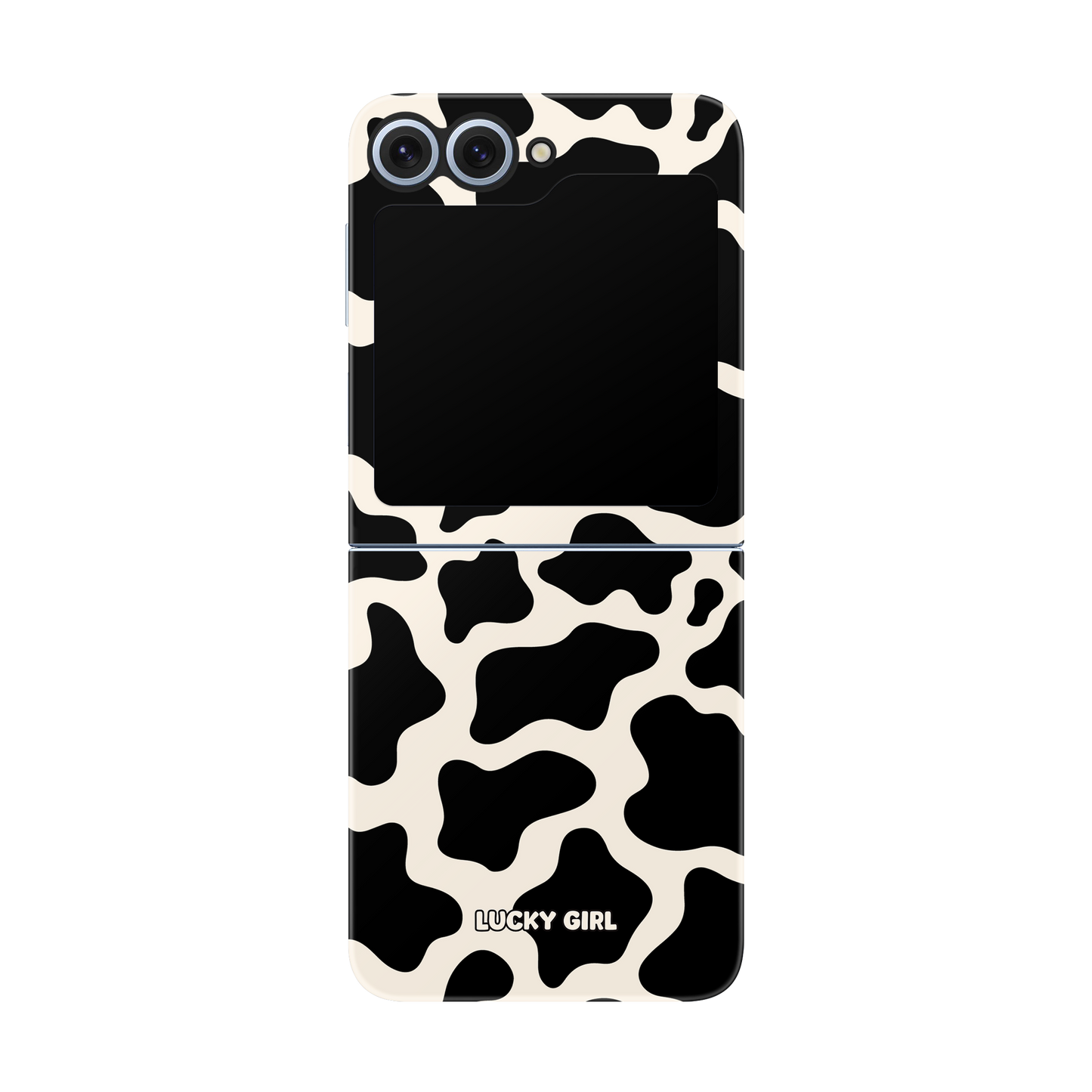 Onyx Cow Print Phone Case