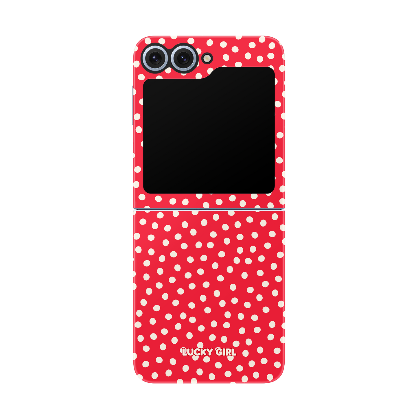 Vermillion Dots Phone Case