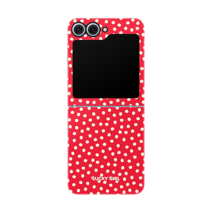 Vermillion Dots Phone Case
