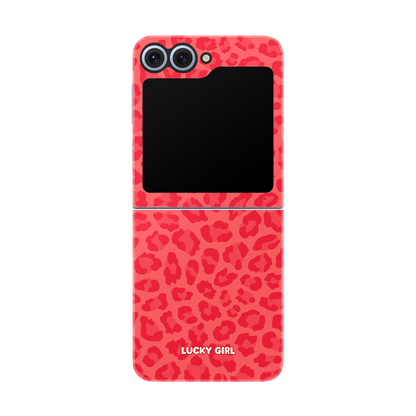Vermillion Leopard Phone Case