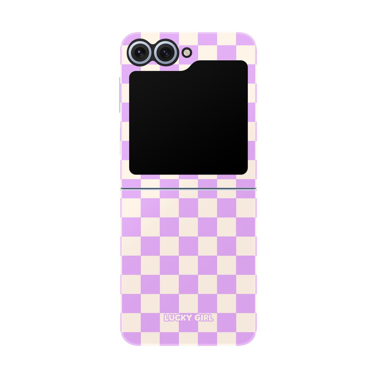 Lavender Checkers II Phone Case