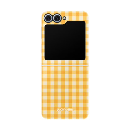 Sunshine Gingham Phone Case