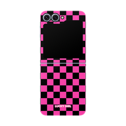 Raspberry Checkers Phone Case