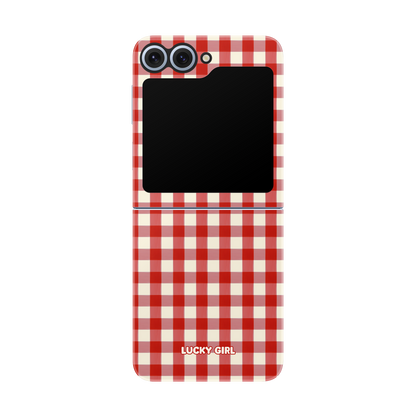 Apple Gingham Phone Case