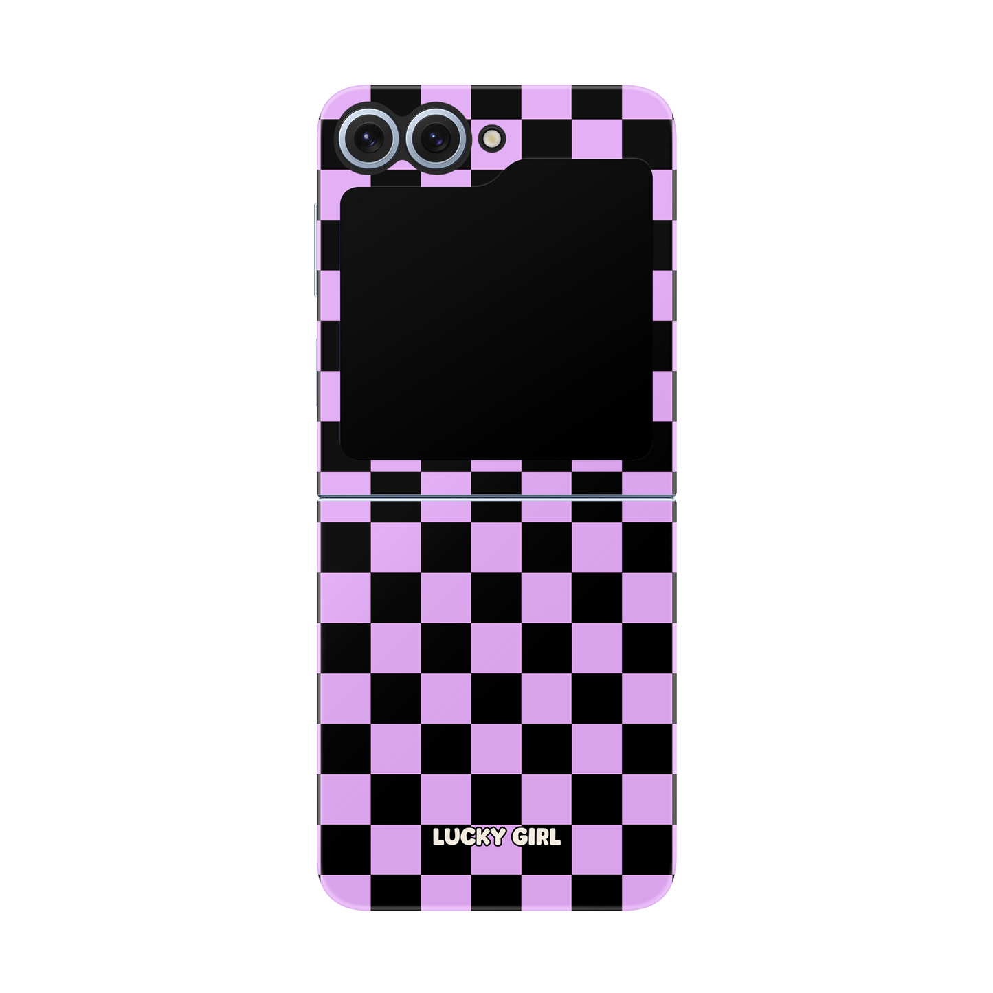 Lavender Checkers Phone Case