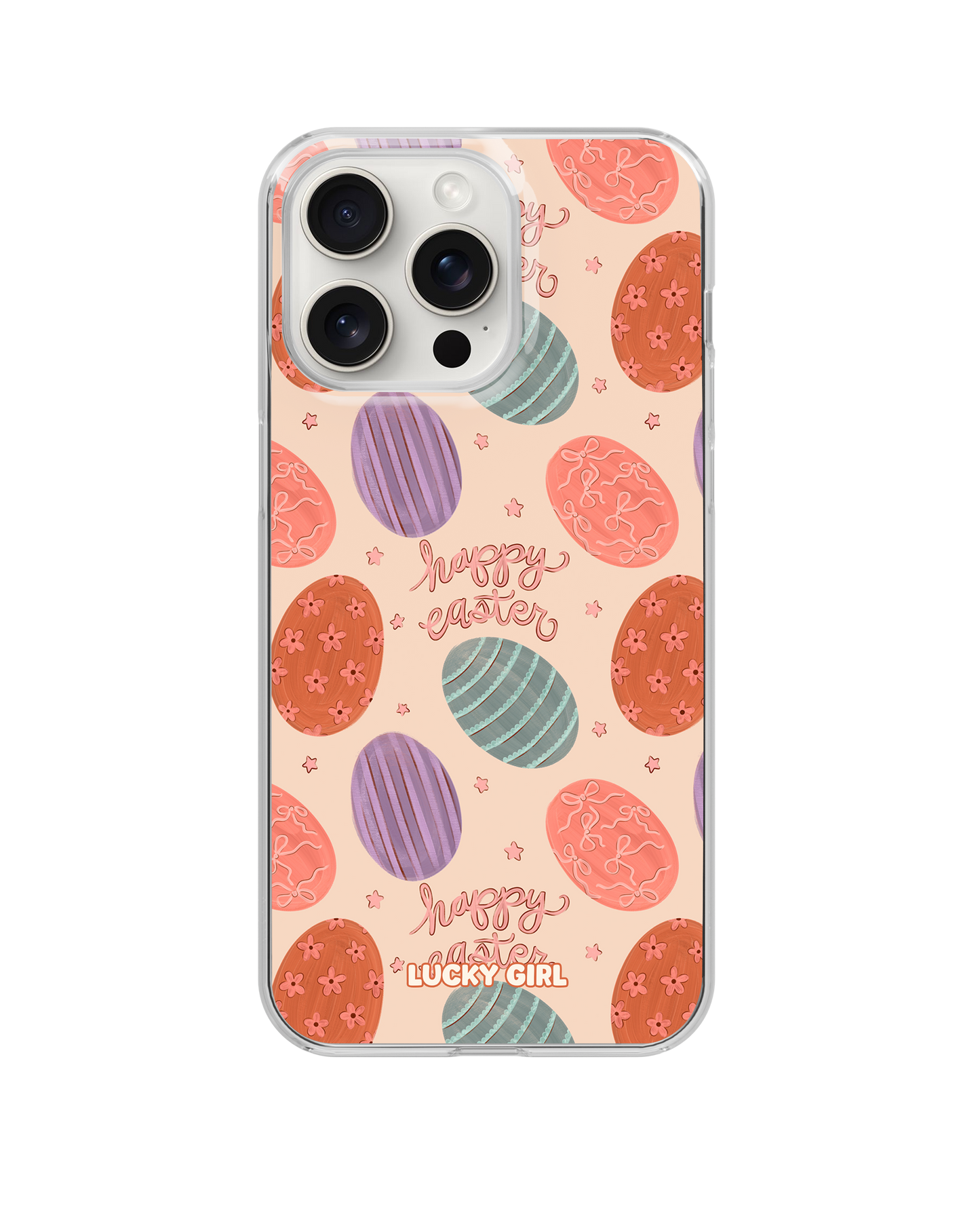 Easter Eggs Clear Case Insert