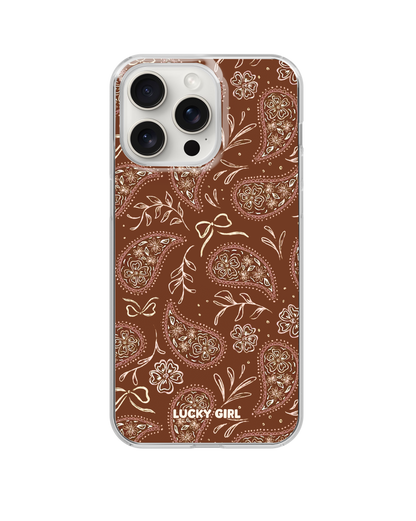 Prairie Paisley Clear Case Insert