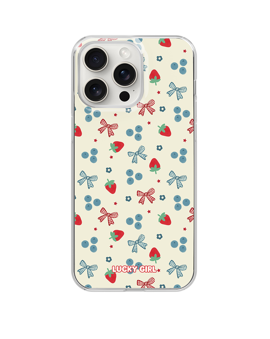 Berries & Bows Clear Case Insert