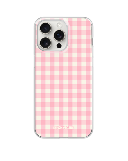 Cupcake Gingham Clear Case Insert
