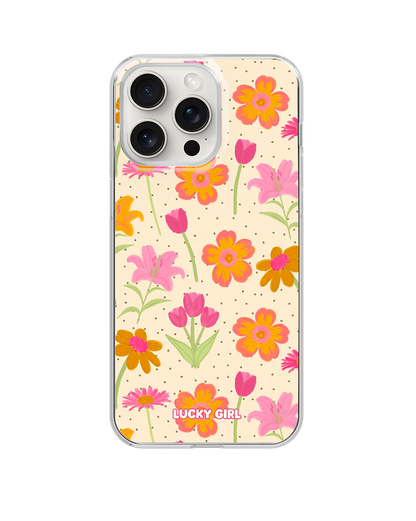 Polka Petals Clear Case Insert