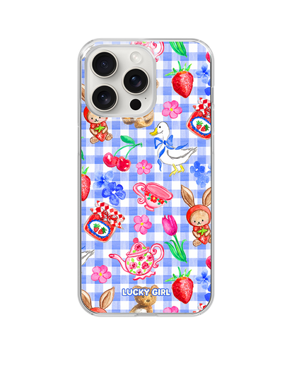 Gingham Goose Clear Case Insert