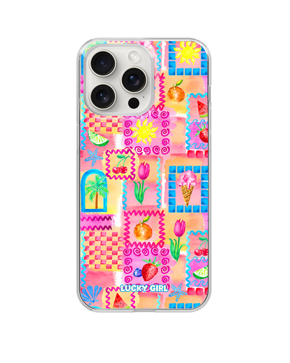 Summer Scrapbook Clear Case Insert