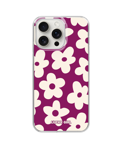 Velvet Big Blooms Clear Case Insert