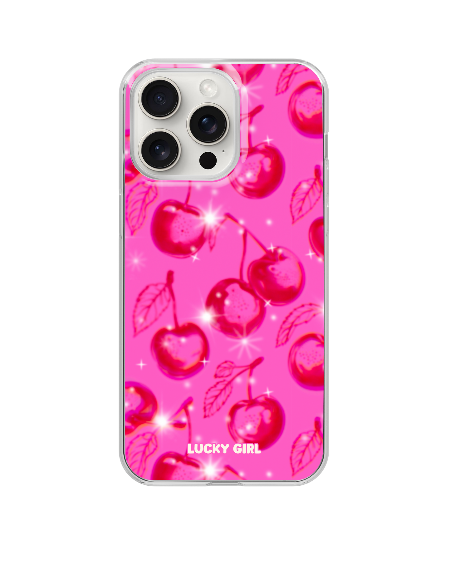 Glazed Cherries Clear Case Insert