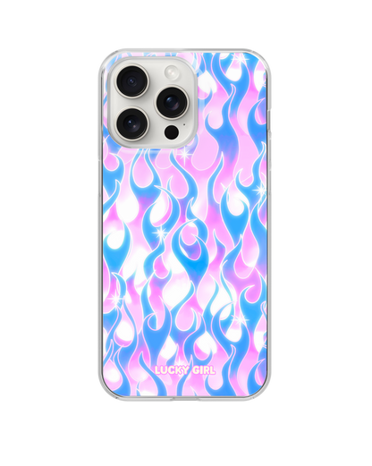 Ultraviolet Flames Clear Case Insert