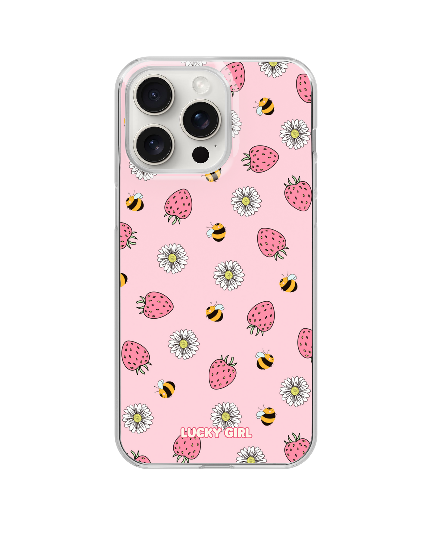 Strawbees Clear Case Insert