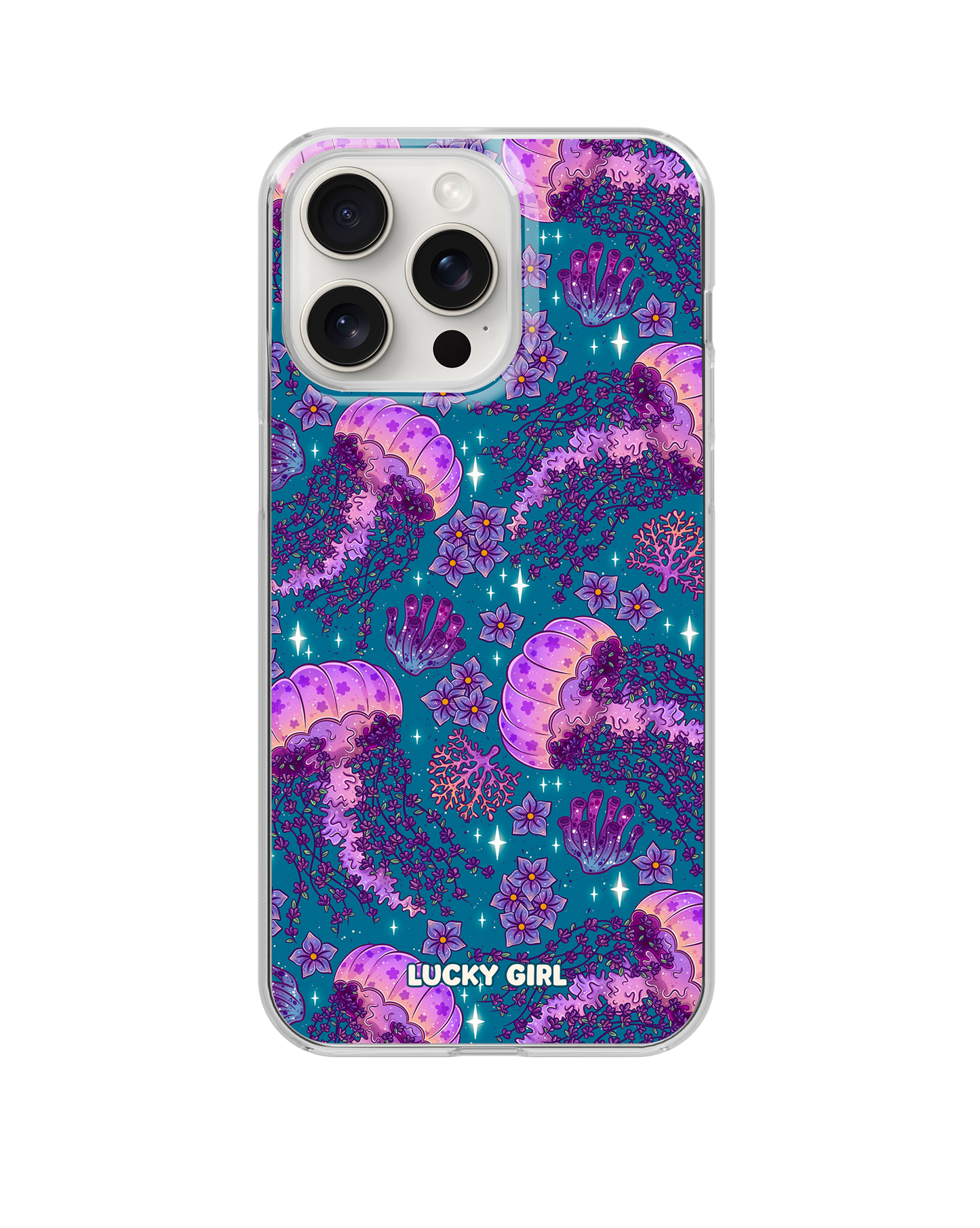Jellyfish Dreams Clear Case Insert