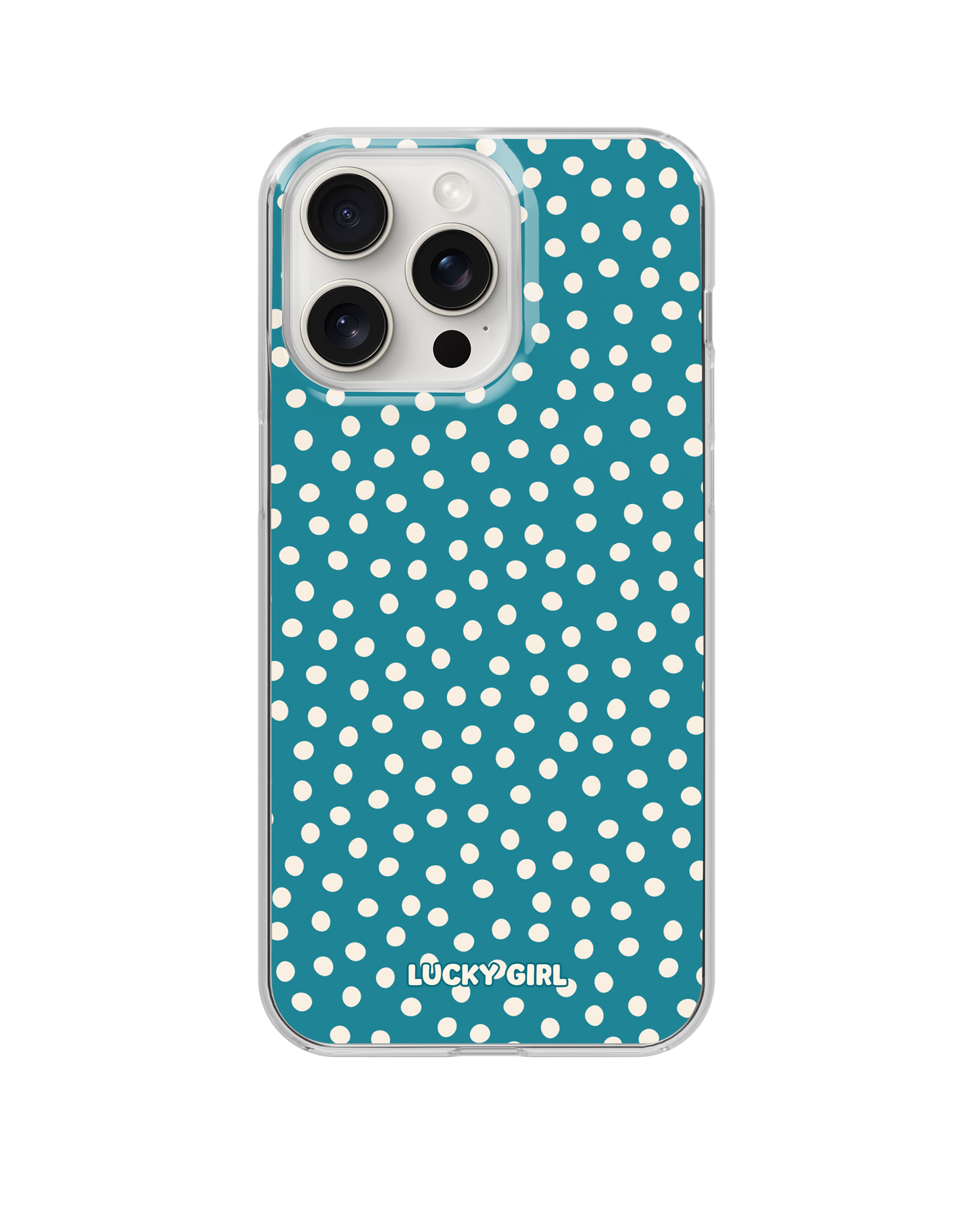 Mermaid Jewel Dots Clear Case Insert