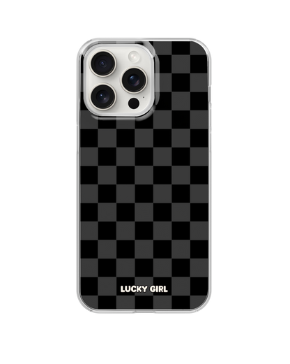 Onyx Checkers Clear Case Insert
