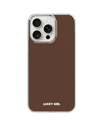 Espresso Solids Clear Case Insert