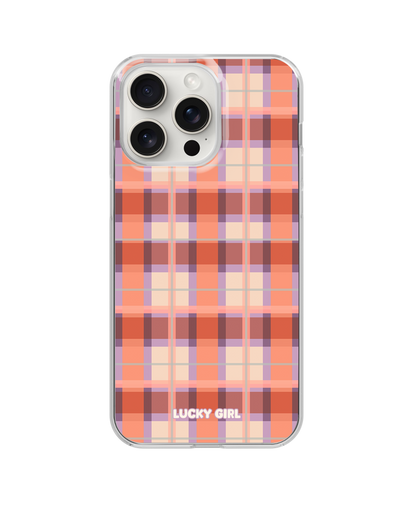 Jelly Bean Plaid Clear Case Insert